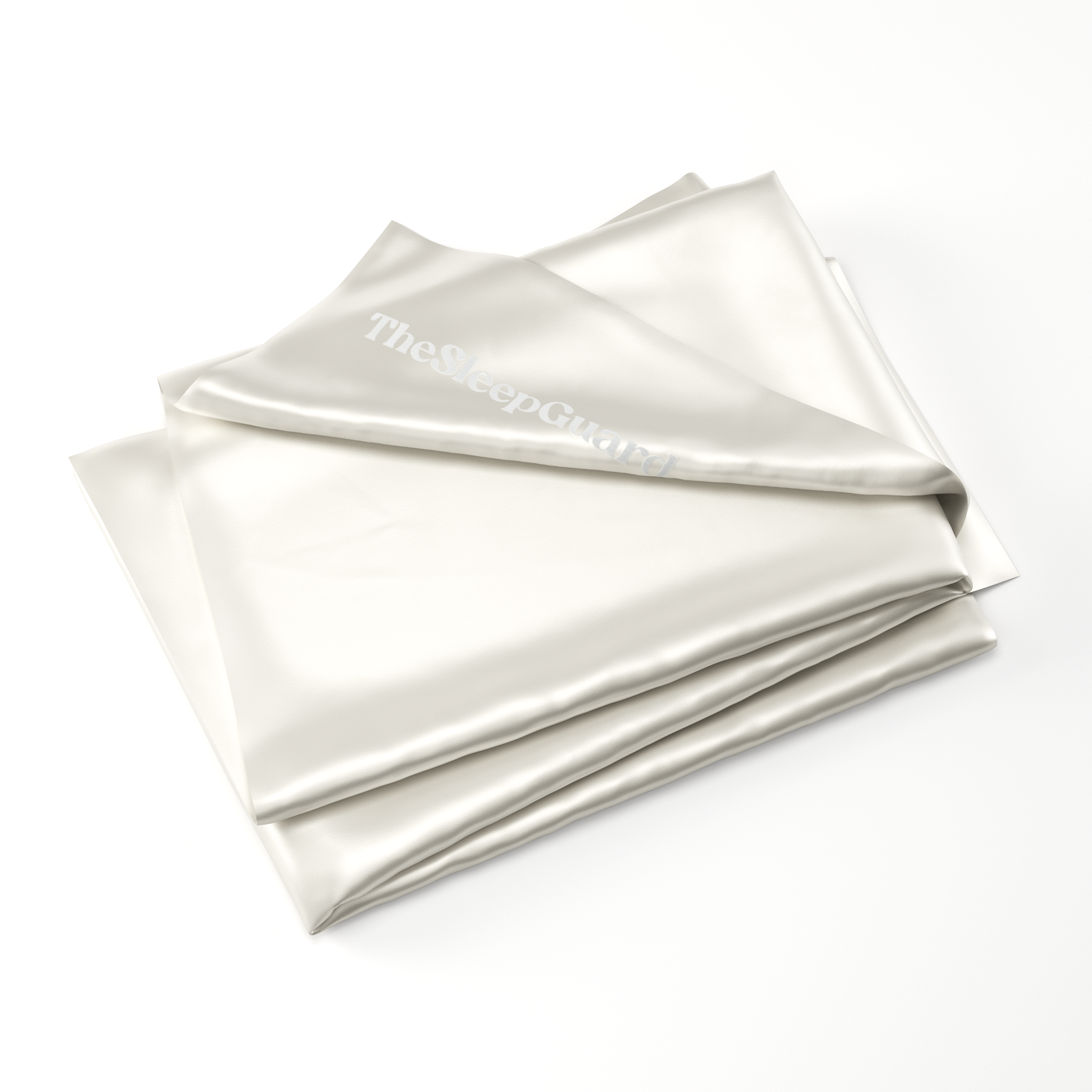 100% Mulberry Silk Pillowcase [22 Momme, 6A Grade] - Ivory White, Standard Size