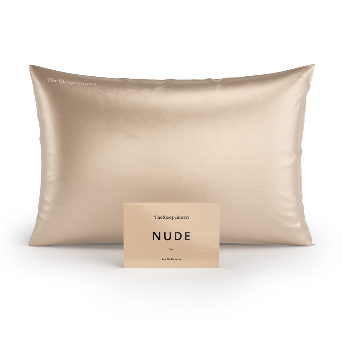 100% Mulberry Silk Pillowcase [22 Momme, 6A Grade] - Nude Beige 