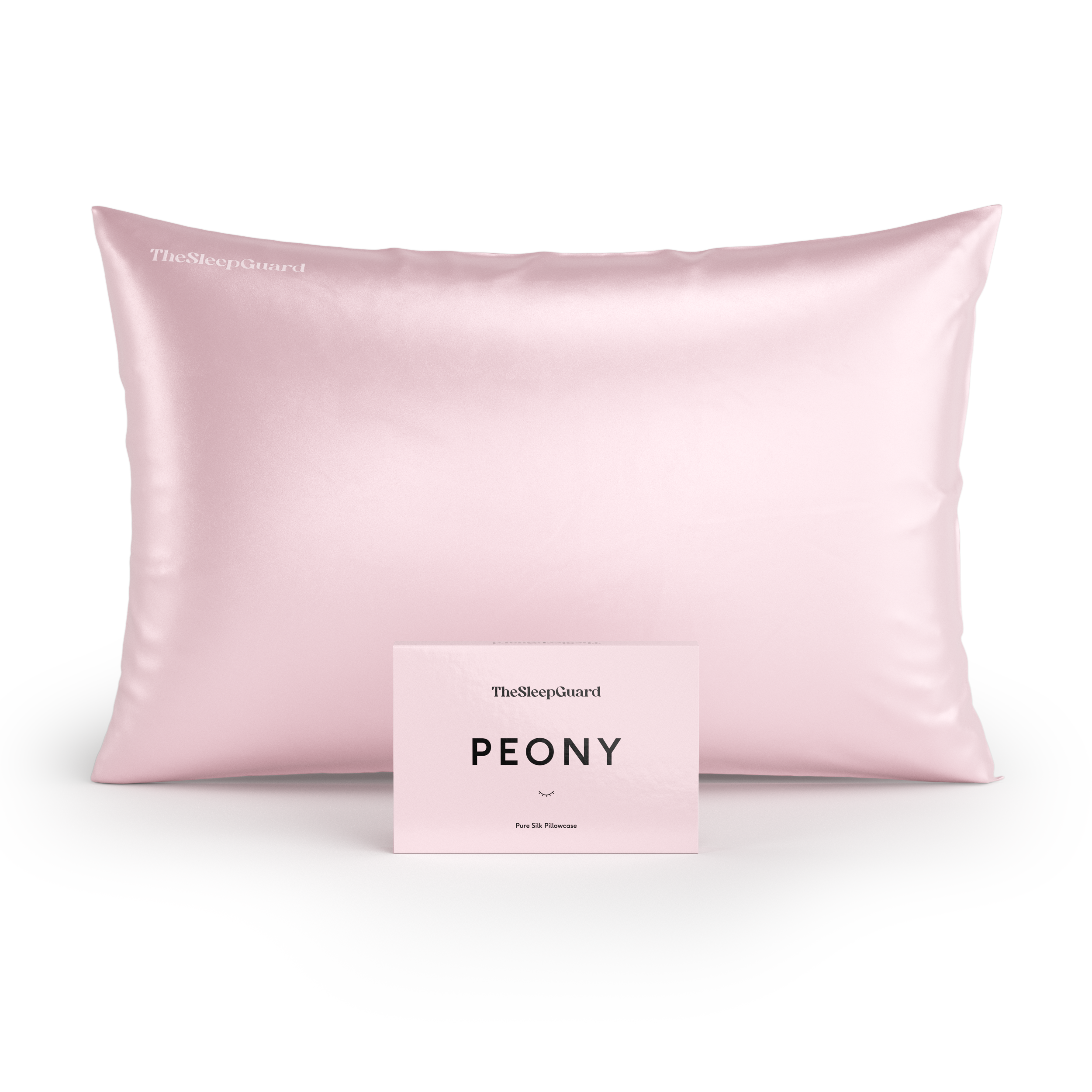 100% Mulberry Silk Pillowcase [22 Momme, 6A Grade] - Peony Pink, Standard Size