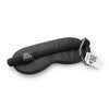 Load image into Gallery viewer, Pure Silk Sleep Mask [100% 6A Mulberry Silk, 22 Momme] - Noir Black