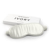Load image into Gallery viewer, Pure Silk Sleep Mask [100% 6A Mulberry Silk, 22 Momme] - Ivory White