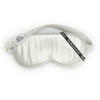 Pure Silk Sleep Mask [100% 6A Mulberry Silk, 22 Momme] - Ivory White